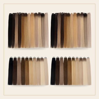 Double Weft & Lux Strands Doppel-Bundle