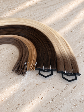 Double Weft & Lux Strands Doppel-Bundle